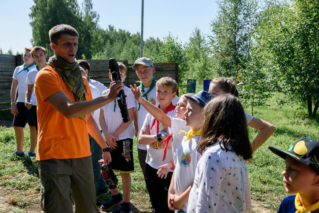 Развлечения в детском лагере