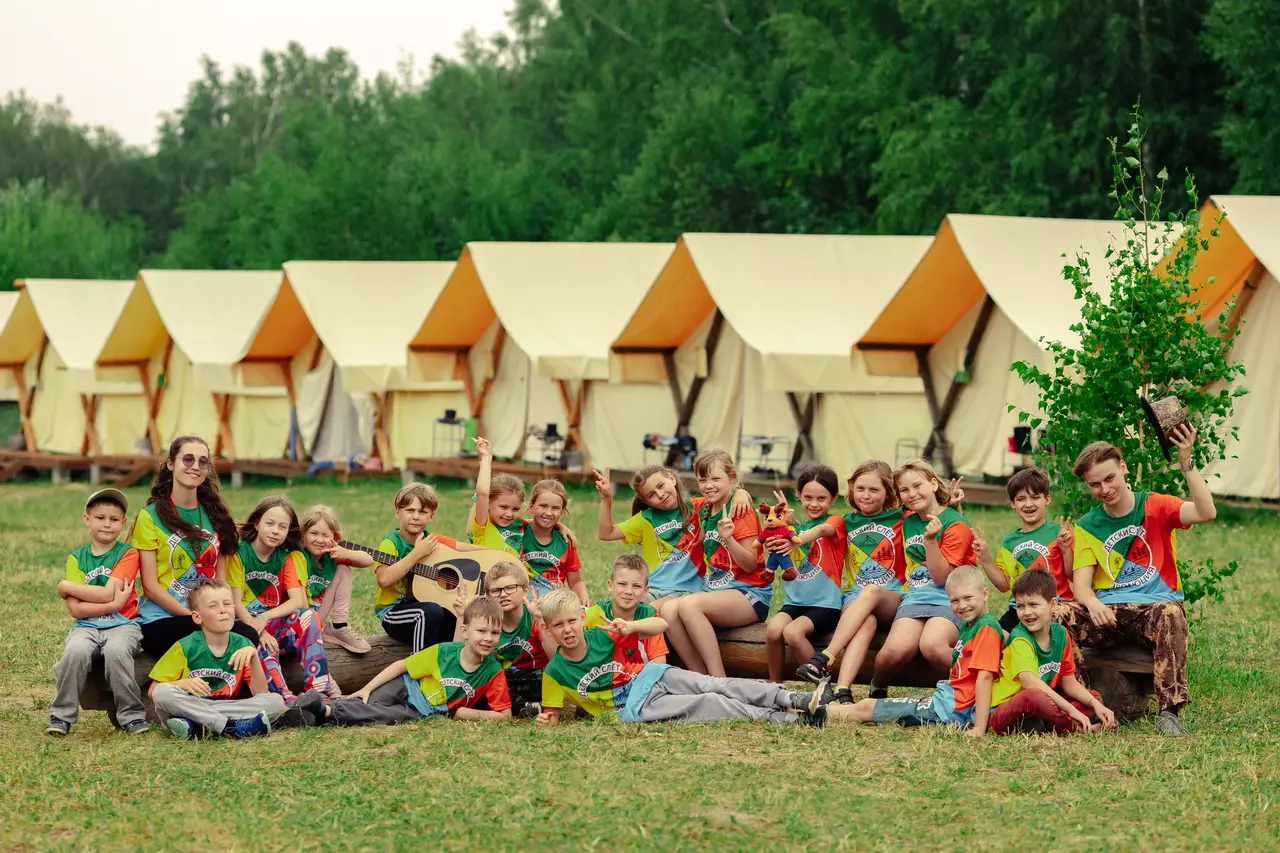 Палаточный лагерь в Нижегородской области